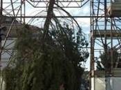 Rosolini: albero Natale capovolto ‘contro poteri forti’, singolare protesta un’associazione