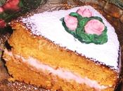 Torta Margherita farcita crema allo yogurt