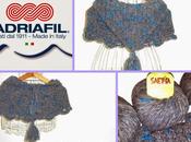 Voglia colore? Coprispalle crochet cappuccio Saetta Adriafil Wishing colours? Crochet hooded capelet with Adriafil. Free pattern