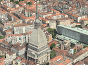 Flyover Torino: Mole Antonelliana città sorvolano