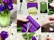 Come realizzare fiori carta crespa