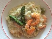 Risotto gamberi asparagi