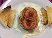 Sformatini cavolfiore fonduta parmigiano pancetta croccante