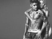 Justin Bieber Lara Stone Calvin Klein, foto video
