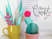 Paper Plants {Craft Cafe post}