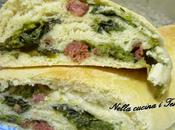 Cornettone broccoli salsiccia