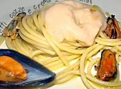 Spaghetti cozze crema cannellini