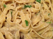 Pappardelle crema funghi