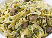 Tagliatelle alle noci funghi