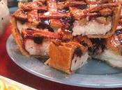 Crostata ricotta visciole, dolce tipico della tradizione giudaico romanesca.