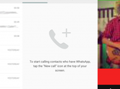 chiamate WhatsApp sono realtà l'invito! Ecco come sarà l’interfaccia