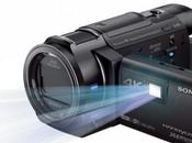 Sony: qualità dimensioni compatte nuove videocamere Handycam