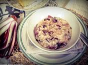 Risotto Radicchio tardivo mantecato all'Asiago: eccellenze venete piatto #lebuonericette. Come Burlina Rendena.