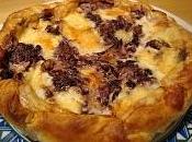 Torta salata radicchio taleggio