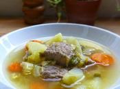 kreatosoupa (zuppa carne)