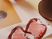 Post card, omaggio, valentino