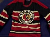 Maglia match-worn Chicago Blackhawks 1937-38 scoperta