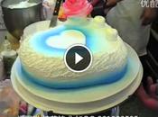 Torta cuore decorata