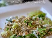 insalata broccoli grano saraceno guarnita dukkah