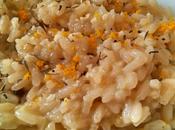 Risotto mandorle arancia