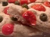 Focaccia pomodorini olive