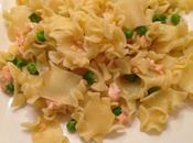 Senza Bimby, Straccetti Salmone Piselli Cena Amici