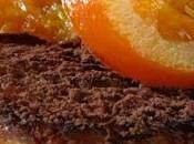 Medaglioni panettone, arancia candita cioccolato