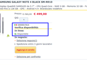 Samsung Galaxy Note euro Comet ancora disponibile