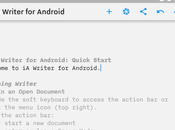 Writer arriva anche Android
