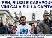 Lega ‘marcia Roma’, Salvini gongola proteste
