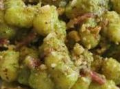 Gnocchetti noci, prezzemolo speck