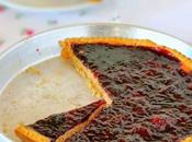 Crostata Grano Timilìa alle ciliegie nere