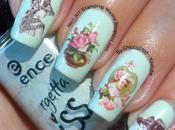 Victorian Manicure With Born Pretty Store Water Decal