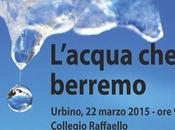 L’Acqua berremo, Convegno Urbino