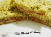 Focaccia impasto molle prosciutto carciofini