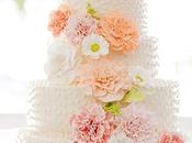 Spring wedding cake