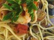 Spaghetti vongole sparnocchi