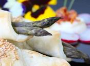 Croissant agli asparagi pancetta affumicata