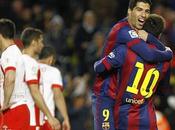 Barcellona-Almeria 4-0: delizia Messi doppio Suarez