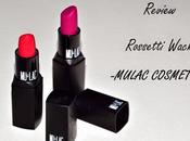 Recensione: lipsticks "Wacky" Marylin Flamingo Mulac