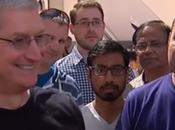 Cook presente all’Apple Store Palo Alto presentazione dell’Apple Watch