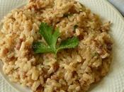 Risotto salsiccia stracchino