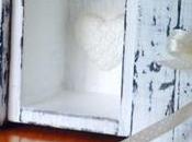 Mini attaccapanni mini mensola handmade molto shabby