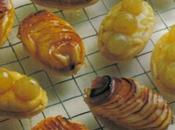 Tartellette uva, mele crema pasticcera.
