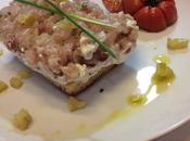Cheseecake coregone capperi limoni sotto sale (prodotti lago garda)