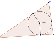 Come costruire l’incentro triangolo