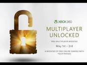 Xbox Multiplayer gratuito tutto fine settimana