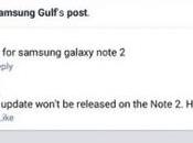Samsung Galaxy Note l’aggiornamento Lollipop stato smentito