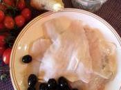 Filetti Platessa allo Zenzero Pomodorini, Olive Capperi