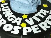 Torta decorata Star Trek navicella Enterprise pasta zucchero
